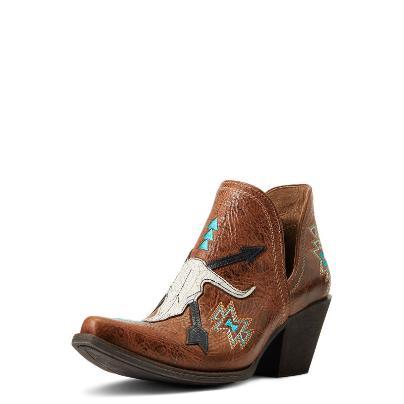 Ariat Encore Southwestern - Naisten Ruskea Bootsit ( WCPUMT-319 )